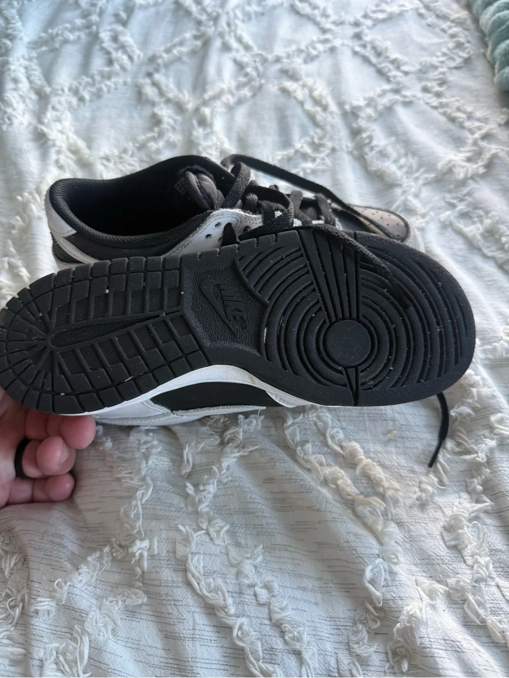 Nike Dunk Low Kids Black Platinum Sneakers